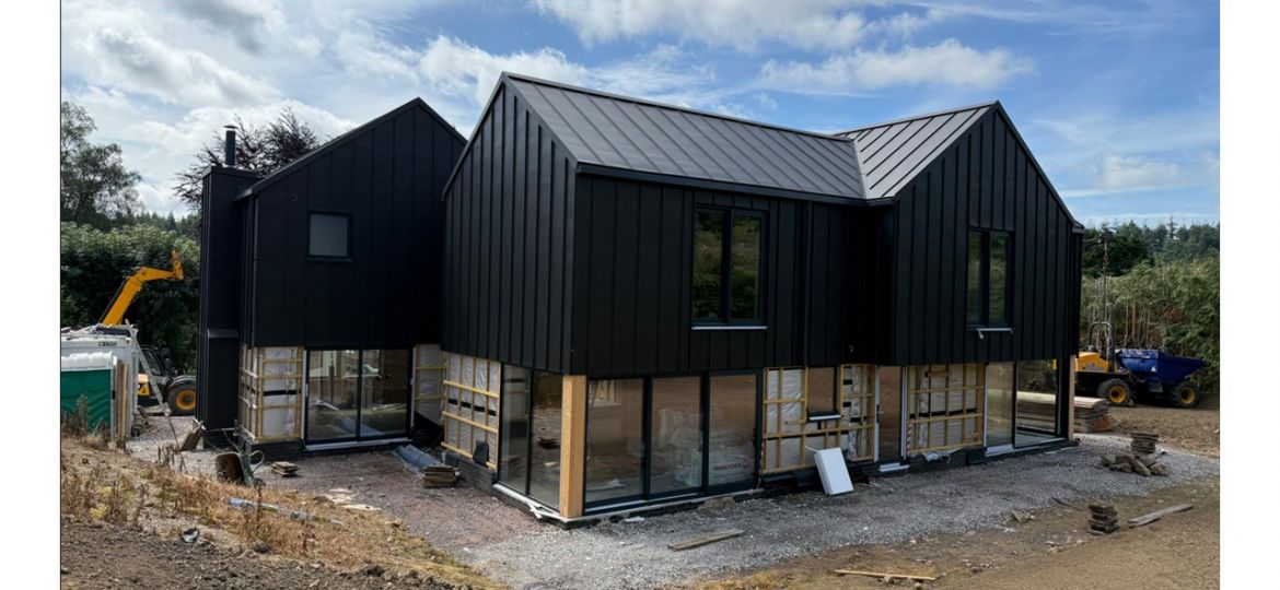Contemporary house in Crockerton, Wiltshire